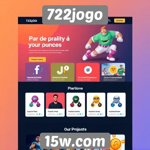 Interface e usabilidade do site 722jogo